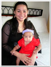 Rochzelle Risch Iwuagwu and baby